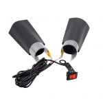 Universaalne 12 V teise p&otilde;lvkonna mootorratta talvine elektriline soojendusega juhtraua k&auml;epide must