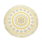 Yousheng Cup Mat Ilus peen t&ouml;&ouml;tlus Libisemiskindel boheemlaslik p&otilde;hjamaine soojusisolatsioon pol&uuml;esterpuuvillane s&ouml;&ouml;gilaua matt aluspadi 16 cm E