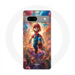 Coque Maniacase pour Google Pixel 7a super mario bros le film
