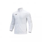 Under Armour Competition Training Kootud Spordijakk k&otilde;rge kraega logoga Meeste Jakk Valge 21600307-100 XXXL