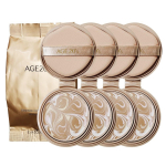 Age to Wenness Essence Cover Pact Aurora Gold Edition Refill, HG No. 21, 4 pcs. beige