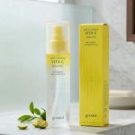 GOODAL Green Tangerine Vita C Dark Spot Care Serum Mist 100ml, Vegan, Moisturizing, Korean Cosmetics, Kbeauty, sample