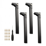 Reguleeritavad Kokkupandavad Lauajalad Isefikseeruva Hingega - Tugevad Metalljalad CHINA