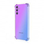 P&otilde;rutuskindel gradient-TPU &uuml;mbris Samsung A06 A16 A36 A15 A25 A35 A55 M15 M35 M55 silikoonist kaitsekattega l&auml;bipaistvad &uuml;mbrised Samsung A16