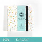 100% puuvillane ruut akvarellpaberist raamat 12cmx12cm(4,7x4,7 tolli )24 lehte 300g (140 naela) Kunsti joonistuspaberi visandiraamat 12cmx12cm