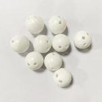 10 tk 24 mm plastist k&otilde;risti pallid, piiksutajad beebim&auml;nguasjad isetegemise helmed m&uuml;ra tekitaja one size