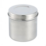 Medical Ointment Container with Lid for Cotton Balls in Professional Settings 8cmx8.4cm