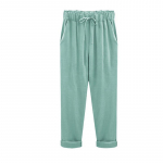 Naistemood Summer Plus Size 8XL Lahtised &otilde;hukesed linased mugavad vabaaja p&uuml;ksid 2XL roosa