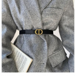 Saadaval Four Seasons rihma pandlaga reguleeritav &otilde;huke v&ouml;&ouml; Moodne sadu sobitunud &uuml;likond kleit kaunistus v&ouml;&ouml;rihm naistele 60-80cm must