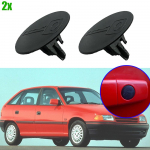 2tk Opel Astra JH 2004 2005 2006 - 2015 GTC autoukse k&auml;epideme jaoks V&otilde;tmeauk V&otilde;tmeauk korgikork trimmikatte katteklamber roostekindel must
