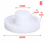 Lihaveski plastist hammasratta vahetus S/M/L k&auml;ik majapidamises kasutatavale hakklihamasinale ARI osa