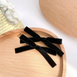 2 tk Korea stiilis &uuml;hev&auml;rviline vintage sametine vibu juukseklamber armas juuksen&otilde;el k&uuml;ljeklamber t&uuml;drukutele armsad lahedad Barrettes juukseaksessuaarid valge