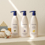 Noodle & Boo large capacity shampoo + wash + lotion 3-piece set Large capacity shampoo + wash + lotion beige