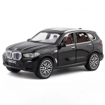 Uus 1:32 skaalaga BMW X5 sulamist automudel, survevalatud m&auml;nguasja valgusheli maastur, 6 uksega avatav miniatuurne s&otilde;iduk, lastekollektsioon, ehted