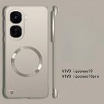 Magnetiline Magsafe'i &uuml;mbris IQOO Neo 10 Pro jaoks Neo10 metallikv&auml;rvi raamita k&otilde;va PC-st t&auml;ielikult kaitsev &uuml;mbris IQOO 13 Pro S19 S20Pro jaoks &uuml;li&otilde;huke iQOO Neo 10 kuld