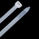 100 TK raskeveokite nailonist kaablik&ouml;idised t&otilde;mbetugevusega iselukustuvad juhtmek&ouml;idised torujuhtmele3x100 mm / valge