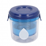 Jogurti peene filtris&otilde;el vedru t&uuml;&uuml;pi roostevabast terasest omatehtud jogurtifiltri tegija p&auml;hklipiima jaoks