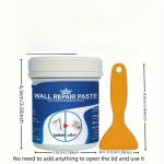 Seinaparandusvahend lekkep&uuml;&uuml;dja ​​kipsplaadi auku kooriv pilu parandav v&auml;rv Kehtiv hallituskindel kiiresti kuivav taastav seinaparanduspasta 100g valge