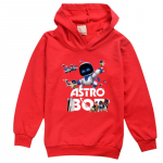 M&auml;ng Astro Bot Kapuutsiga pusa Lastele Koomiksiriided Teismelistele T&uuml;drukutele Pullover Pikkade varrukatega Mantlid Poistele Pehme Kangas Pealisr&otilde;ivad Lasteriided 130