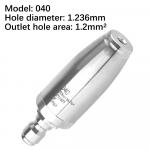 1/4 kiirkinnitusega kuuma ja k&uuml;lma vee jaoks 3625 PSI roostevabast terasest otsik turbotsik survepesuri jaoks p&ouml;&ouml;rlev