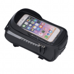 Jalgratta telefonikott EVA k&otilde;va kestaga topeltt&otilde;mblukuga veekindel puuteekraan, suure mahutavusega jalgrattatelefoni hoidik