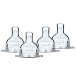 Lot de 4 t&eacute;tines plates DODIE Sensation - D&eacute;bit 3