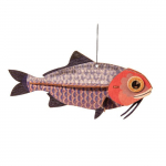 Mini maquette poisson 3D en bois &agrave; monter