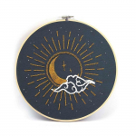 Kit broderie d&eacute;corative c&eacute;leste