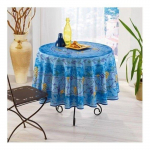 &Uuml;mmargune laudlina - Provence'i stiilis - Glycine - 100% pol&uuml;ester - Pestav - Plekikindel