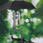 Bike Umbrella Holder Holding Mount Retractable Easy to Install for