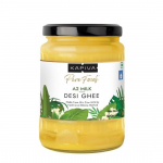Kapiva Sertifitseeritud A2 Gir Lehma Ghee 500ML | Traditsiooniline Vedalik Bilona Meetod | Rohutoit, Puhas & Tervislik | Kohupiimast Klopitud | Rikas Toitainete poolest