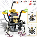 Moc Skibidi WC Action Figuurid ehitusklotsid, Camerman Titan Speakerman Valvemees TVMan poisid klotsid M&auml;nguasjad Lastele Kingitus