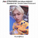 Stray Kidsi 2. album NOEASY ametlik standardne fotokaart Ver KPOP K-POP Felix - Doublesided