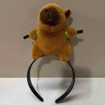 1 tk Peapael Multikas Naljakas Kapibara Juuksev&otilde;ru Suvine Naiste Armas N&auml;opesu Peapael Naljakas Pl&uuml;&uuml;sist Juuksepael Juukseaksessuaarid