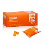 Vitagran Vitamin C Gummy Jelly Grape/Orange Flavor, 15 pieces (15-day supply), choose 1 out of 2 types grape flavor