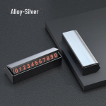 Metallist auto ajutise parkimise silt varjatud telefoninumbri ja p&auml;ikesekaitsega