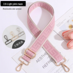 Reguleeritav Crossbody triibuline kotirihm &ndash; mitmek&uuml;lgne, lai asendusrihm Light Gold Buckle