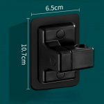 Du&scaron;ipea hoidja Reguleeritav seinale kinnitatav du&scaron;ihoidik Isekleepuv du&scaron;ipea k&auml;eshoitav kronstein Vannitoa tarvikud 1PCS valge