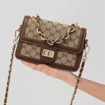 Uus S&uuml;gis- ja Talvine Naiste Kott Ristkott Kett Kerge Luksus Ni&scaron;&scaron; K&otilde;rgekvaliteediline V&auml;ike Ruudukujuline Kott