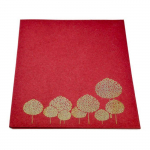 PAPERTREE ARANIA Lot de 5 Pochettes (A4) Rouge {couleur}