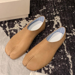 Burst H&otilde;bedased Tabi Kingad Naiste L&otilde;hestatud Varbaga Madalad Kevad Pehmed Mokassiinid Naiste Pealelibistatavad Slaidid 35