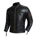 Hiina suuruses mootorratta jakid Kaitsmed Meeste Nahkjakk Ehtsast veisenahast Mootormantel Ratsutamisriided Chaquetas Cuero Para Hombre S