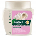 Vatika K&uuml;&uuml;slauguga Multivitamiiniga Kuum &Otilde;li Juuksemask - Taastab ja Parandab (Juuksemask) 500g 3 pcs.