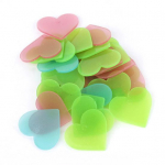 100 tk helendav helendav s&uuml;damekujuline laste lastetuba luminofoorlamp magamistoa seinakleebised 100Pcs