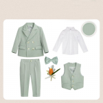 Laste&uuml;likond Kevad S&uuml;gis Talv Briti stiil Pulmad Beebi esimene s&uuml;nnip&auml;ev Pidu Esinemiskost&uuml;&uuml;m 110cm