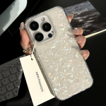 Luksuslik s&auml;delev unistuslik teokarbi telefoni&uuml;mbris iPhone 16 15 14 Plus 13 12 11 Pro Max jaoks, laser-marmor, l&auml;ikiv l&auml;bipaistev p&otilde;rkeraam For iPhone15 Pro