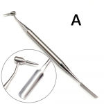 1 piece or 3 pcs Dental Bone Powder Filling Instrument Periosteal Spleeter Memberane Lift Tools Bone Graft Packer Grafting Carrier Plugger 1 piece A