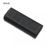 Kuuma veekindel k&otilde;va raamiga prillikapp, nahast prillitoos meestele, naiste lugemisprillide karp, mitmev&auml;rvilised prillitoosid must