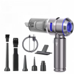 V&otilde;imas autotolmuimeja k&auml;eshoitav harjadeta mootor autoosad 6000mAh suure mahutavusega aku V&otilde;imas juhtmeta tolmuimeja kodumasinad punane