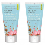 Aroma Magic Everyday Pollution Defense White Tea & Chamomile Face wash | with Soya Milk Extracts | All Skin -100 ml | Pack Of 2